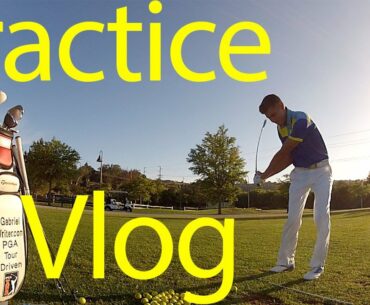 PGA Tour Driven Practice Vlog - Woods Valley GC