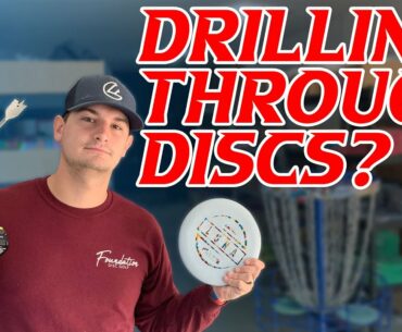 We Drilled Through Discs To See What Would Happen!