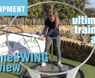 Did you know you can get a PlaneSwing golf training aid to use at home? We put one to the test