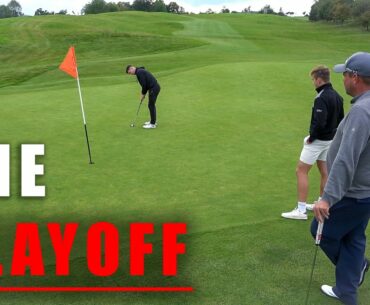 James Vs Steve Surry + Josh Hitting 380 Yard Golf Drives!!! | THE PLAYOFF...