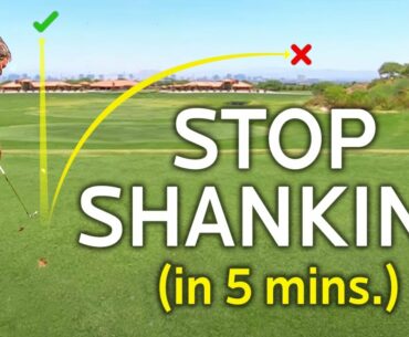 HOW TO STOP SHANKING IN 5 MINUTES  (don't miss this fix)