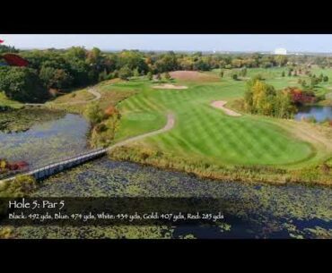 Ponds at Battle Creek Aerial Drone Course Tour