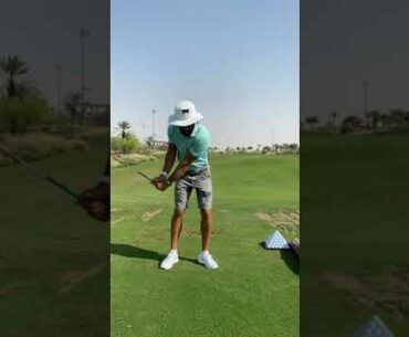 Skillest Online Golf Coaching - Player Feedback - Right Heel Staying Down and Arm Extension