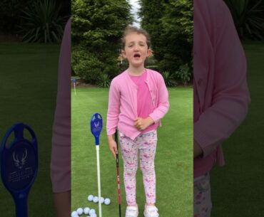 Millie Coxon says thanks to Mickleover GC in Derby