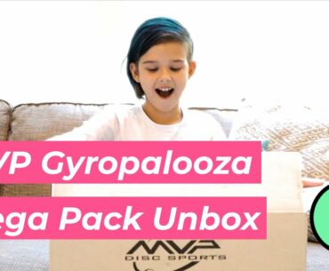 MVP Gyropalooza Mega Pack Unboxing - Disc Golf Kids