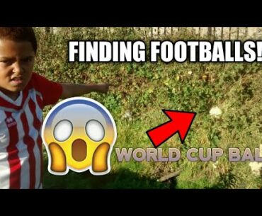 Looking For Footballs in an ABANDONED building site (you won't believe what we found!)
