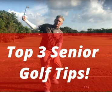 Top 3 Senior Golfer Tips! PGA Golf Professional Jess Frank