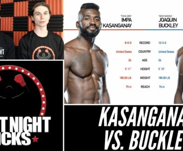 UFC Fight Night: Impa Kasanganay vs. Joaquin Buckley Prediction