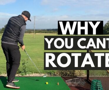 WHY YOU CAN’T ROTATE IN THE DOWNSWING - 3 moves to AVOID that will STALL OUT your rotation