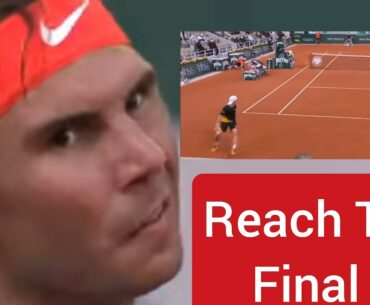 French Open 2020:Nadal beats Diego Schwartzman to reach final/Will Nadal reach federer's record?