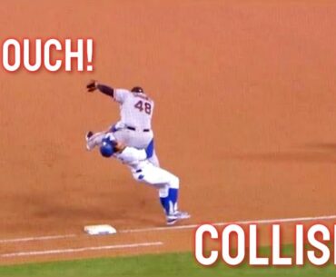 MLB | Collision at First Base!