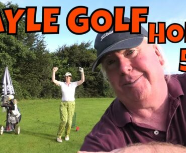 HAYLE GOLF HOLES 5-8 FULL COURSE VLOG PART 02