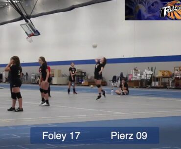 Foley Falcons 8th Grade Volleyball October 6, 2020