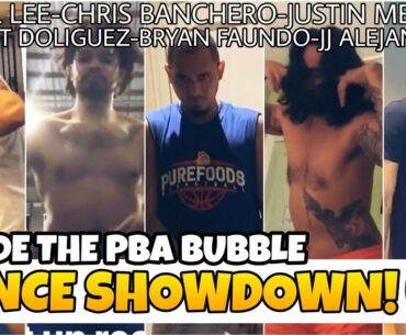 DANCE BATTLE ng mga PLAYERS | Inside The PBA Bubble Day 8