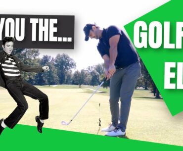 Are you the golfing Elvis? Simple golf swing feel and drill for instant consistency
