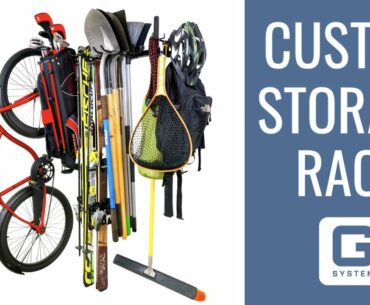 Build-Your-Own Storage Rack | G-System | Wall Organizer