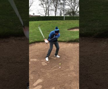 LONGER GREEN SIDE BUNKER SHOT *GOLF SWING TIPS*