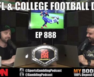 NFL Week Six DFS & College Football DFS Picks (Ep. 888) - Sports Gambling Podcast