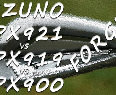 Mizuno JPX921 JPX919 JPX900 Forged Forgiveness Comparison