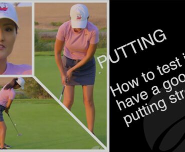 PUTTING: How to test if you have a good putting stroke