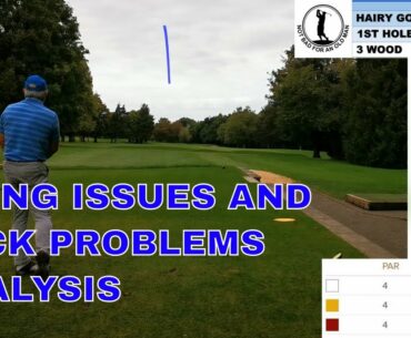 Analysis of my swing problems since sciatica.