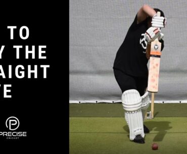 HOW TO PLAY THE STRAIGHT DRIVE | Precise Cricket