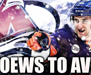 DEVON TOEWS TRADE TO AVALANCHE FOR DRAFT PICKS - NHL New York Islanders & Colorado Avalanche News