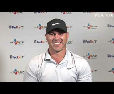 Brooks Koepka CJ Cup Tuesday Interview 2020 The CJ Cup