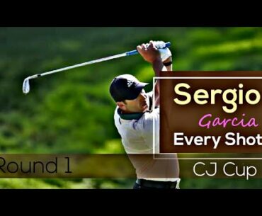 Sergio Garcia |CJ Cup 2020 Round 1 |Golf Every Shot | PGA Tour