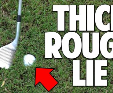 How To Play A Short Pitch From Thick Rough