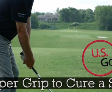 The Proper Golf Grip to Cure a Slice (How to Hold a Golf Club)