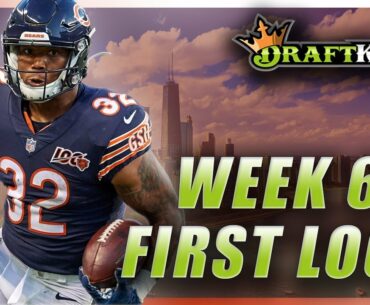 DRAFTKINGS WEEK 6 FIRST LOOK LINEUP: NFL DFS PICKS