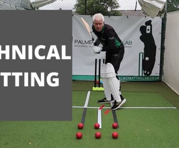 How To Bat In Cricket With Perfect Technique | Gary Palmer Cricket Coaching Masterclass