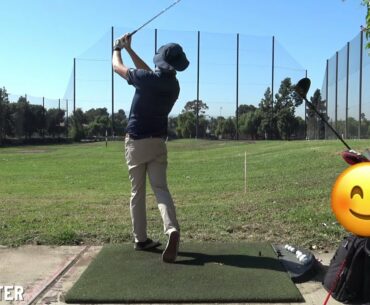 Golf "HIDDEN BALL TRICK" to IMPROVE YOUR SWING AND CONSISTENCY.