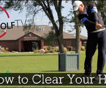 How to Clear Your Hips Through Impact (Golf Hips Drills)