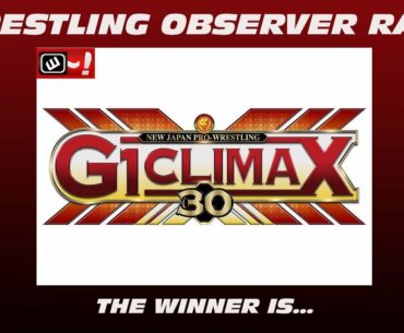 Who won this year's G1 Climax tournament?: Wrestling Observer Radio