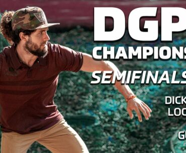 2020 DISC GOLF PRO TOUR CHAMPIONSHIP | SEMIS, F9 | Dickerson, Locastro, Jones, Gurthie | GATEKEEPER