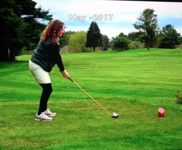 Golf swing compilation - Teresa