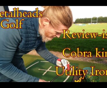 Adjustable Cobra KING Utility iron 3 review-ish. Beginners need assured distance.