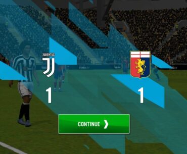 Soccer Manager - Juventus vs Genoa - Game Play