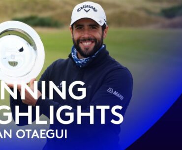 Adrian Otaegui wins in St Andrews after stunning 63 | 2020 Scottish Championship presented by AXA