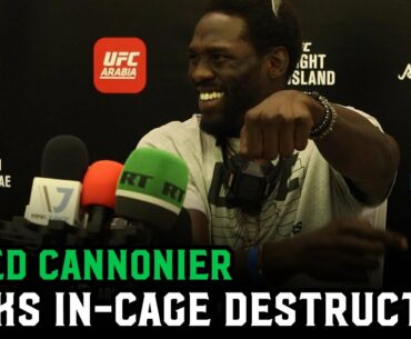 Jared Cannonier: “I’m going in there with the same plan: Decimate my opponent and destroy him”