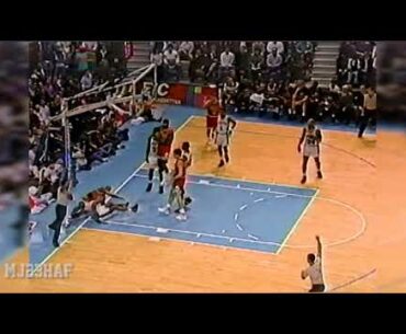 Michael Jordan Non-stop Offense (1992.01.28)