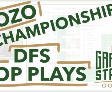 ZOZO CHAMPIONSHIP 2020 - PGA Golf DFS Picks