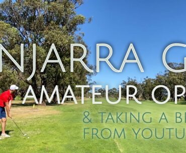 PINJARRA GOLF CLUB AMATEUR OPEN // taking a break from youtube videos