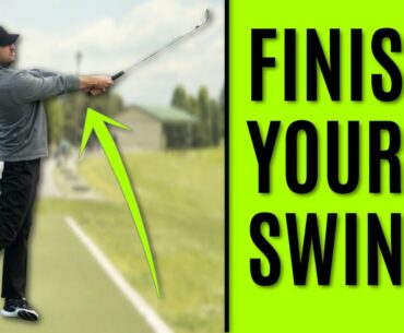 GOLF: Finish Your Swing | How To Swing To A Full Finish