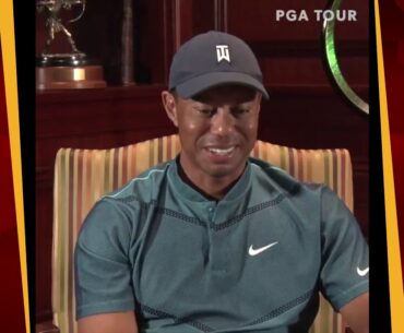 Tiger Woods sits down for a rapid- fire Q&A session at the ZOZO Championship in Thousand Oaks
