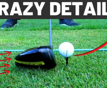 HOW TO HIT DRIVER STRAIGHT EVERY TIME - CLUB GOLFER CRAZY DETAIL