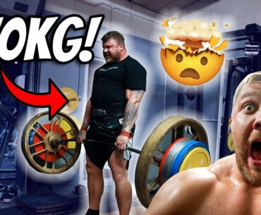 DEADLIFTING 470KG FOR REPS! - ROAD TO WORLD'S STRONGEST MAN EPISODE 2