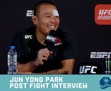 JUN YONG PARK POST FIGHT INTERVIEW - FIGHT ISLAND